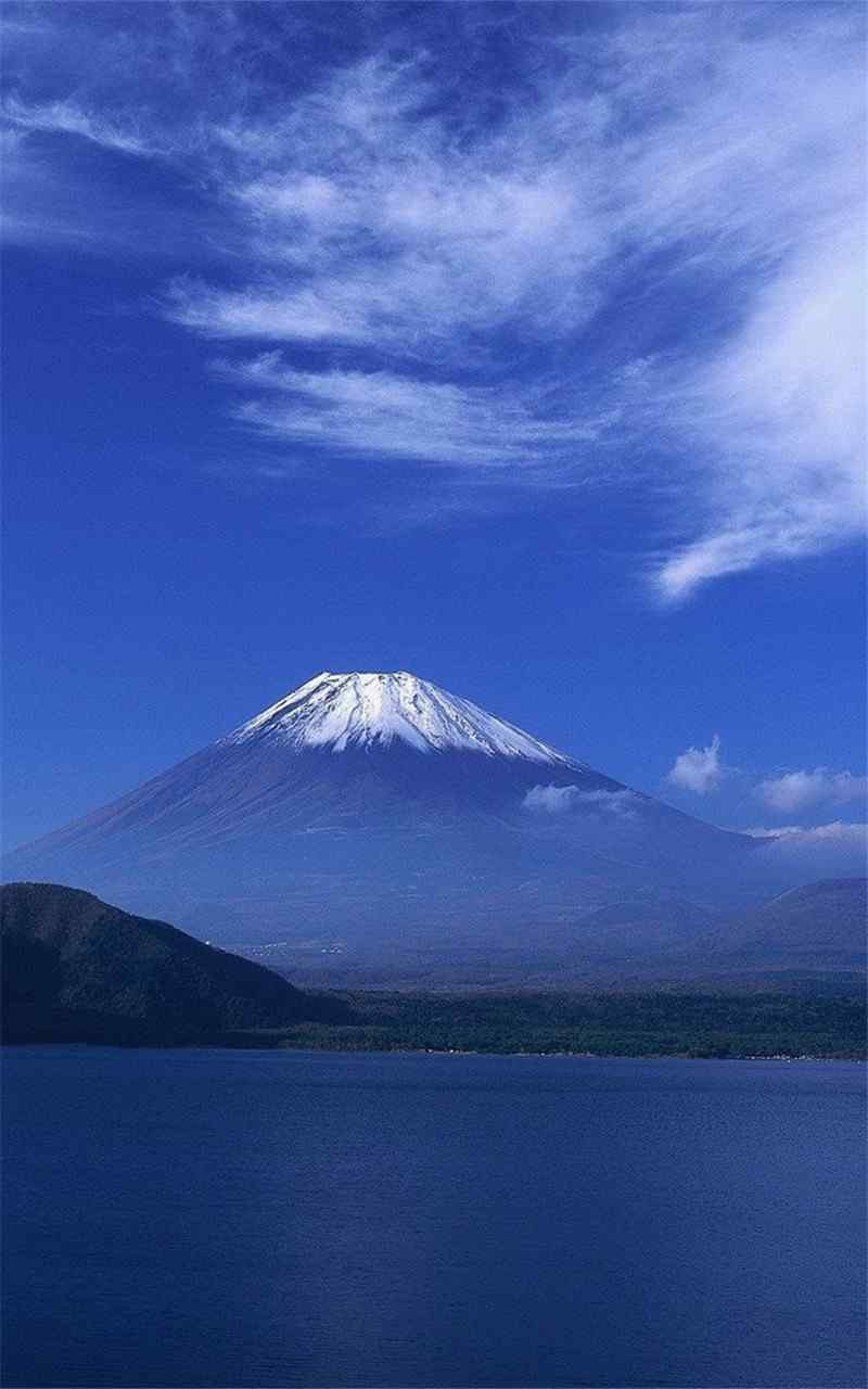 日本富士山美丽自然风景山水风光高清手机壁纸