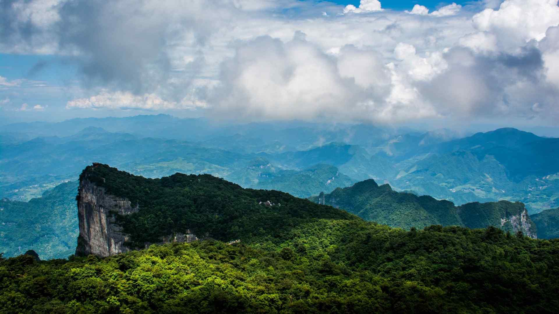 张家界天门山风景高清壁纸