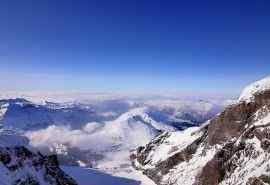 阿尔卑斯山唯美雪