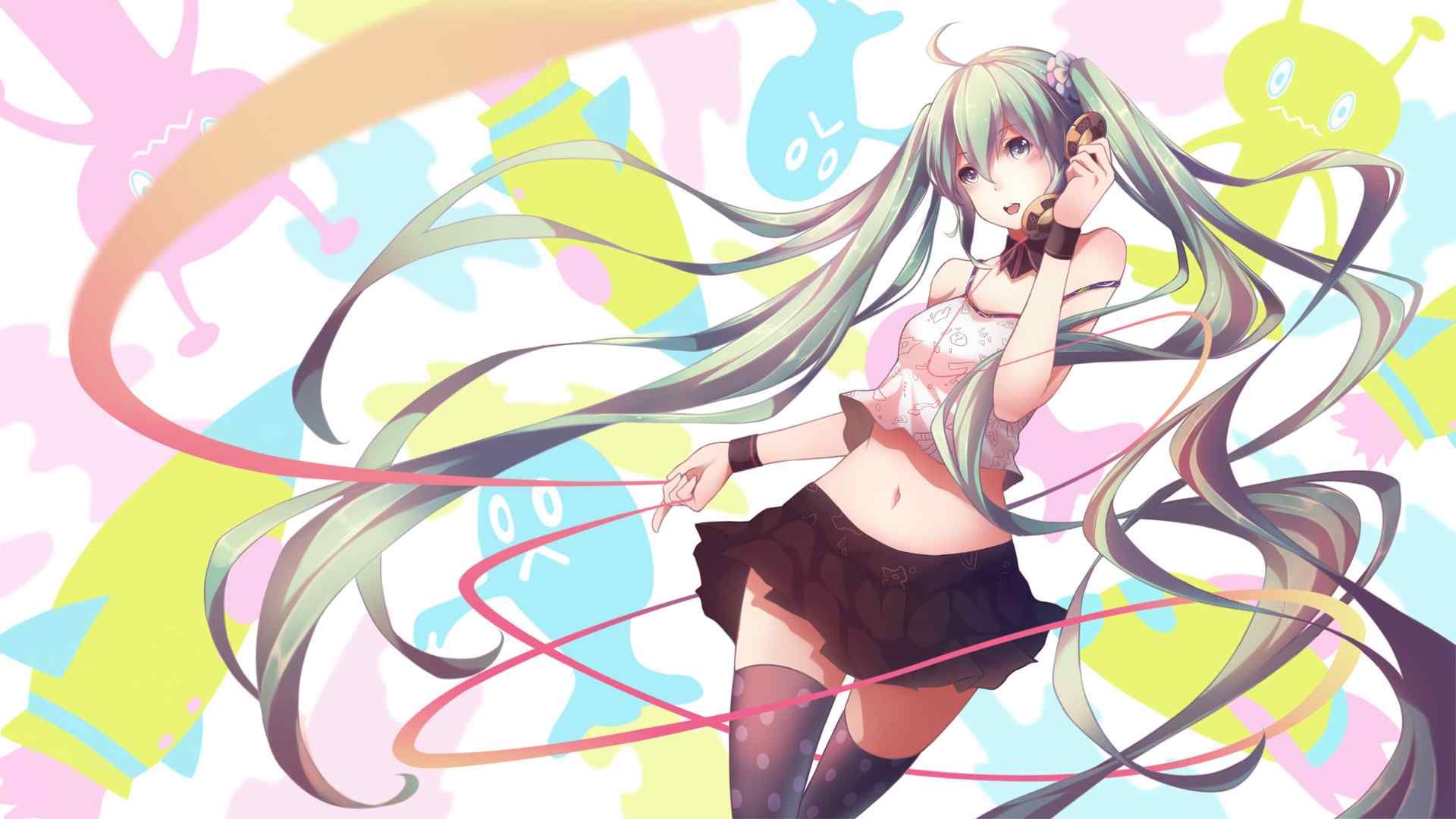 《初音未来》动漫美少女壁纸下载