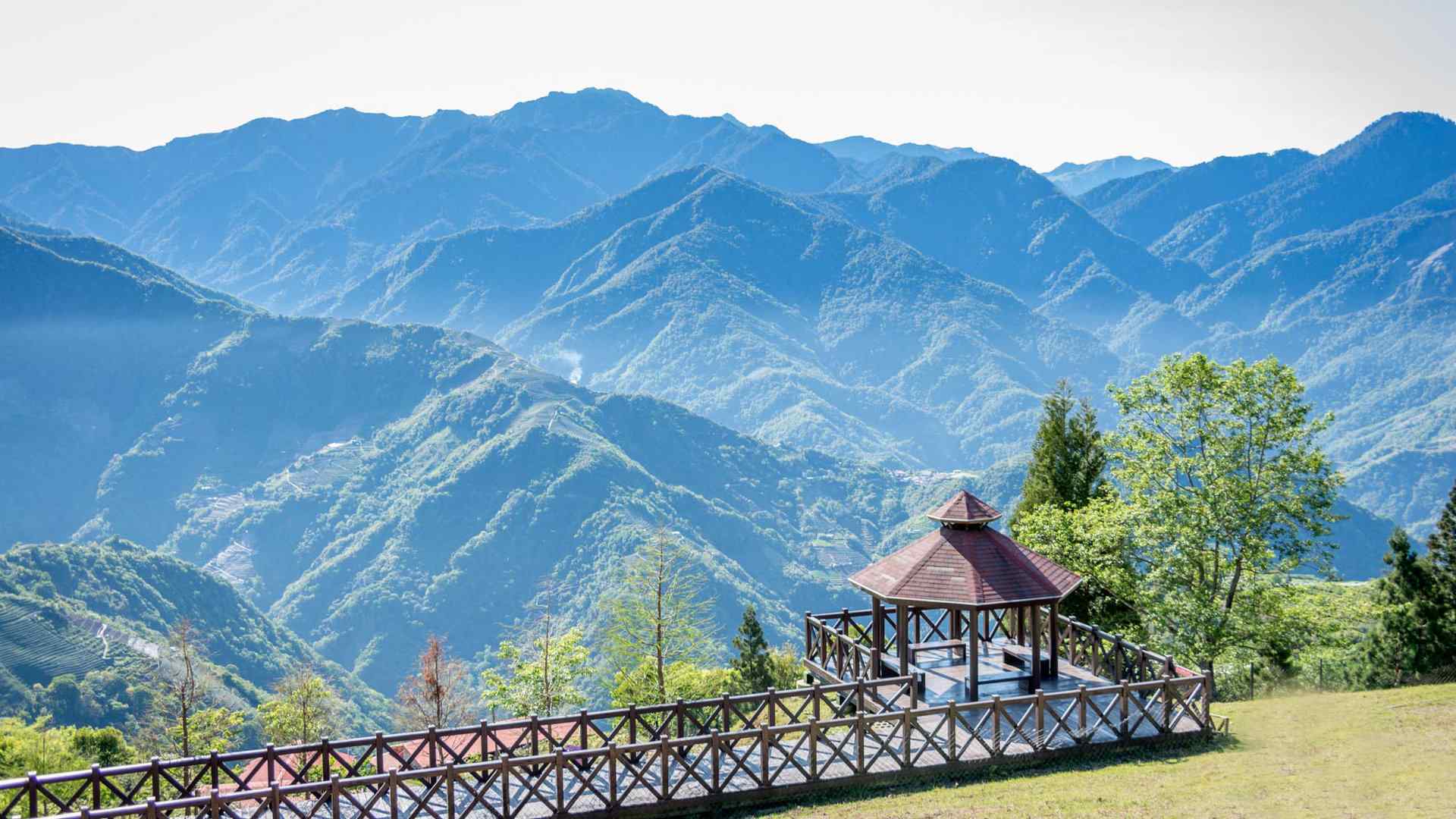 台湾清境农场高山自然风景壁纸