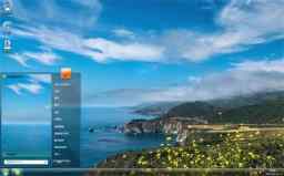 加州海边1号公路win7电脑主题