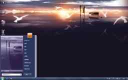 海边浪漫情侣win7系统主题