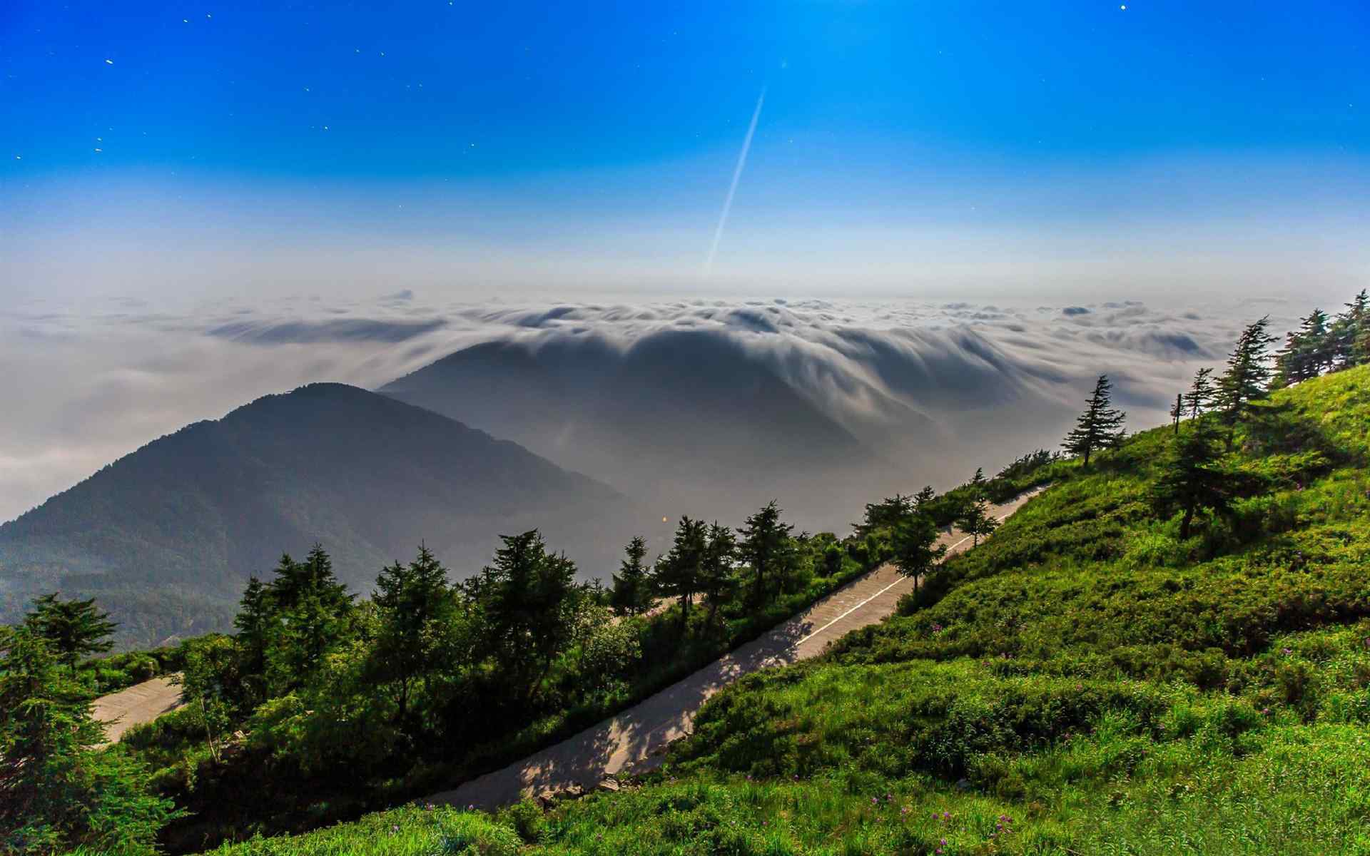 雾灵山风景区高清桌面壁纸图