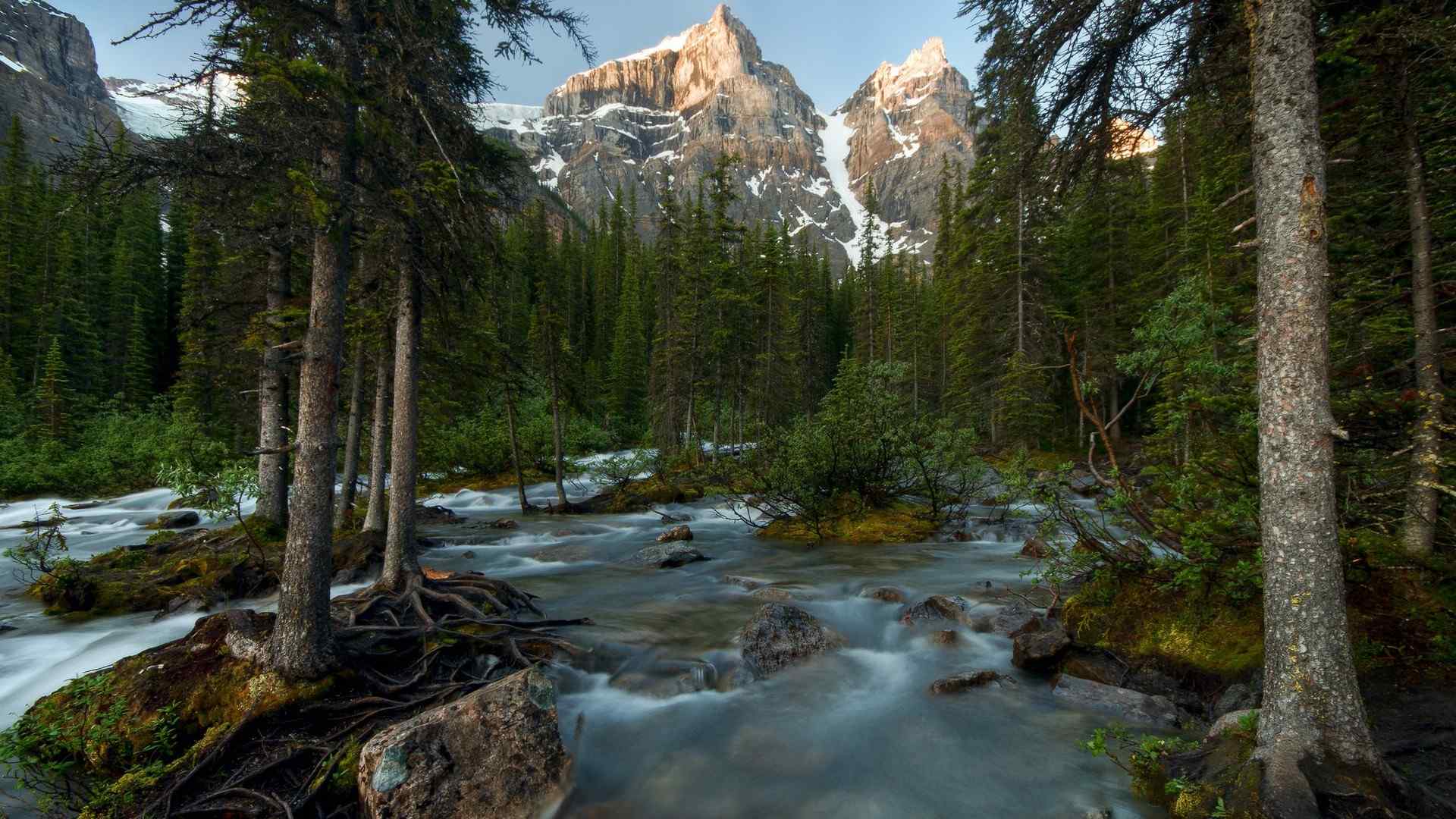 雪山的女儿路易斯_加拿大最美的班夫胜景壁纸_第七辑