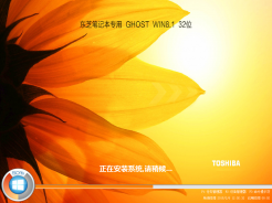 东芝笔记本专用ghost win8.1 32位精简安全版V2016.08下载